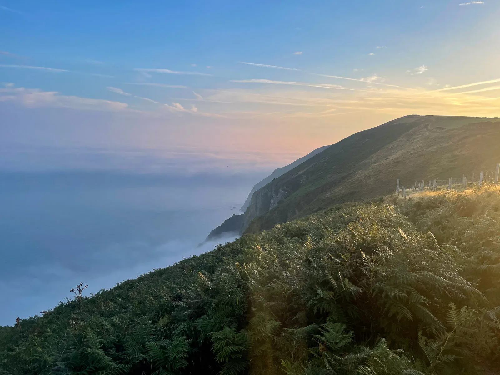 Photo at Trentishoe, North Devon