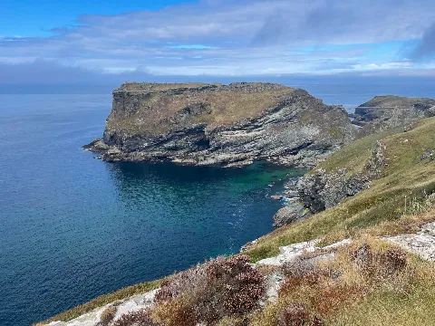 Photo at Tintagel