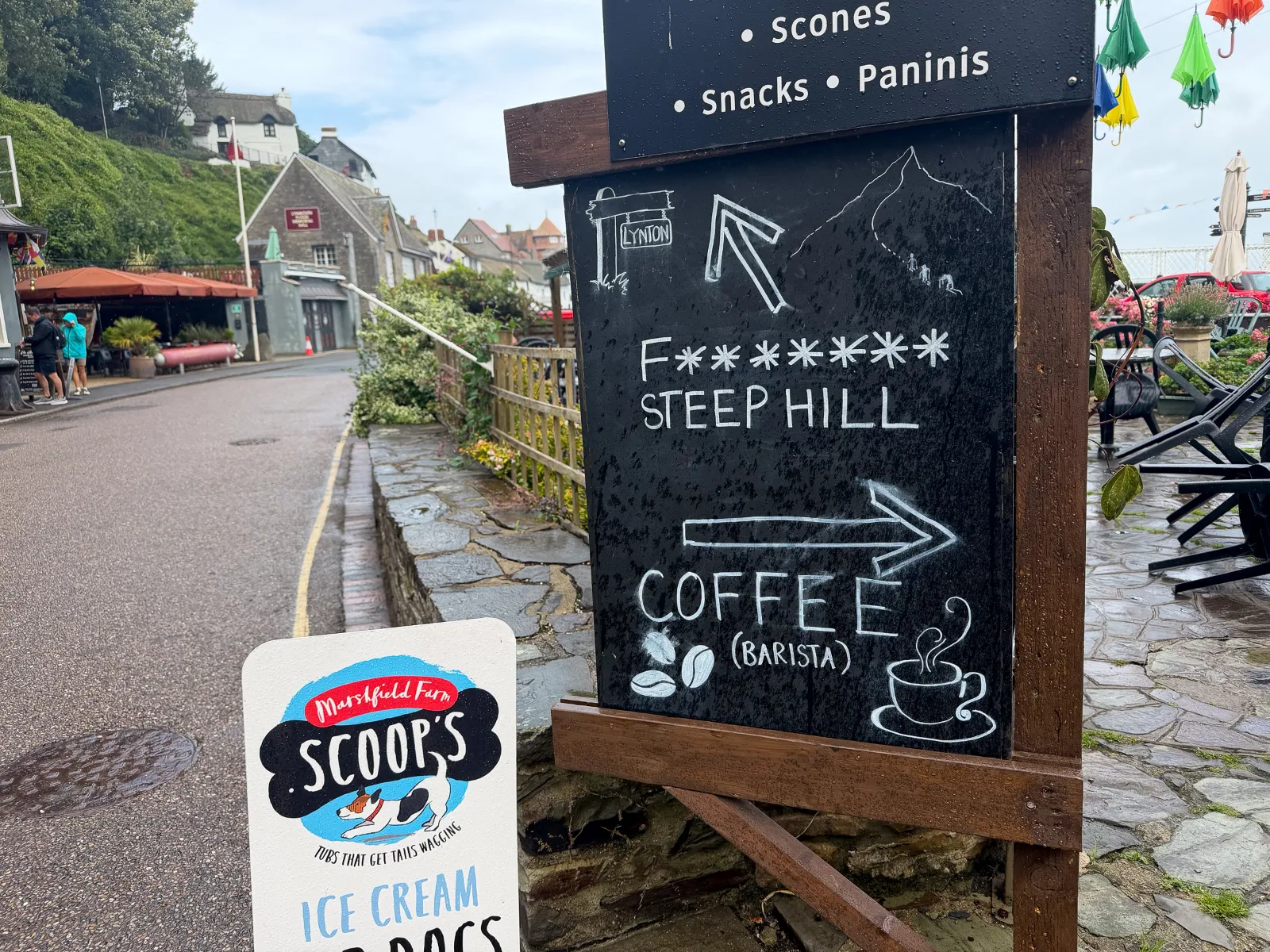 Photo at Lynmouth, North Devon