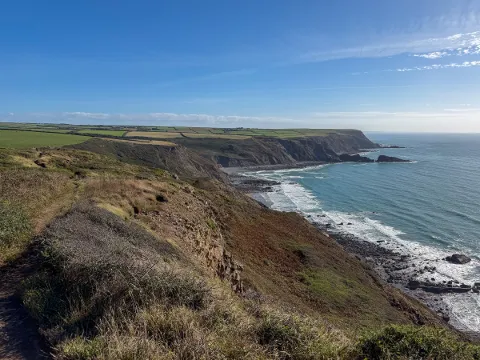 Photo at Welcombe Mouth