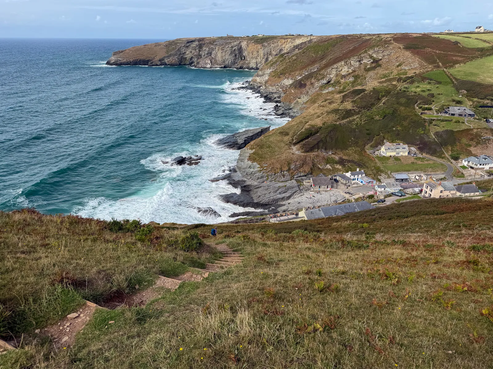 Photo at Trebarwith Strand