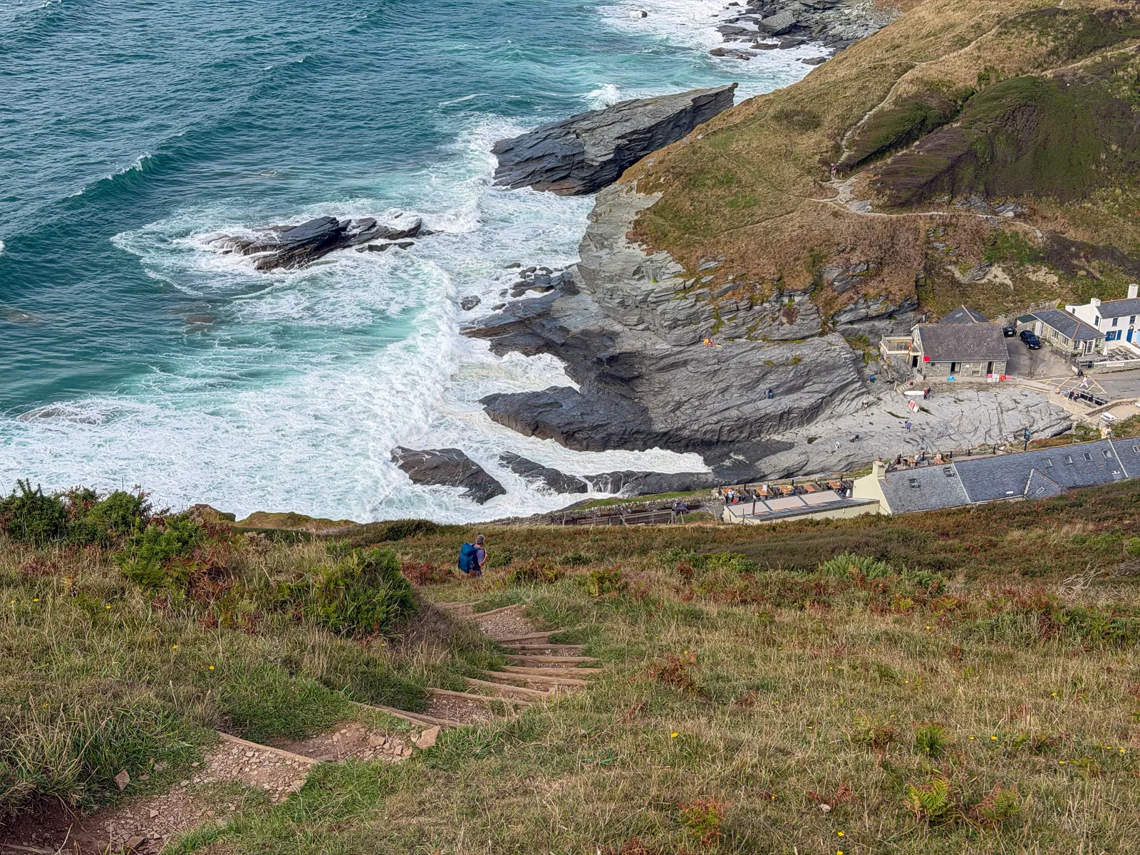 Photo at Trebarwith Strand
