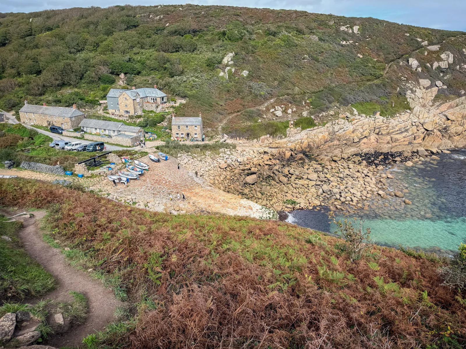 Photo at Porthcurno