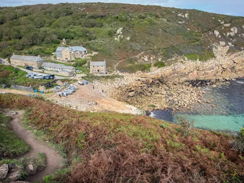 Photo at Porthcurno