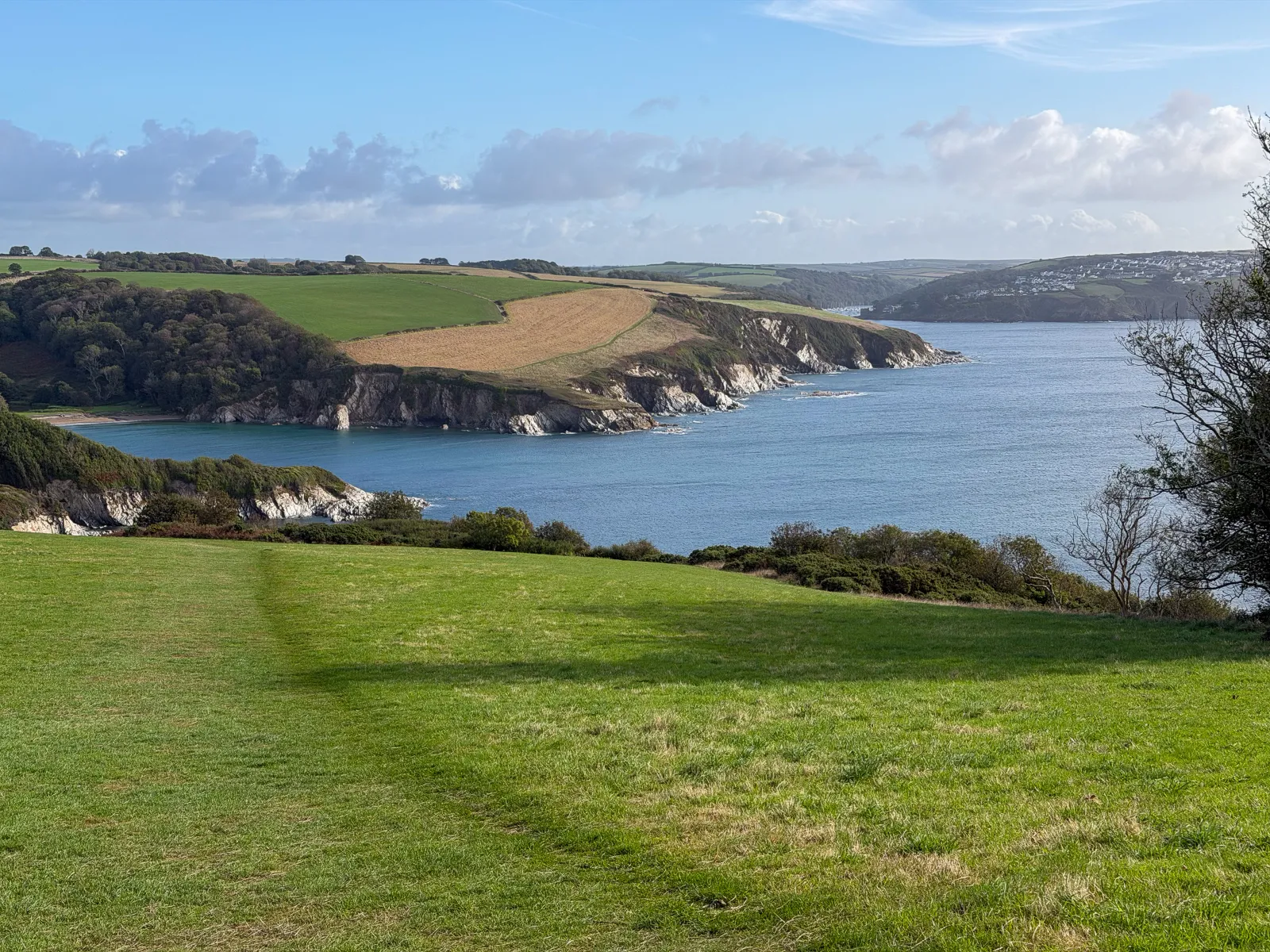 Photo at Gribbin Head, Fowey