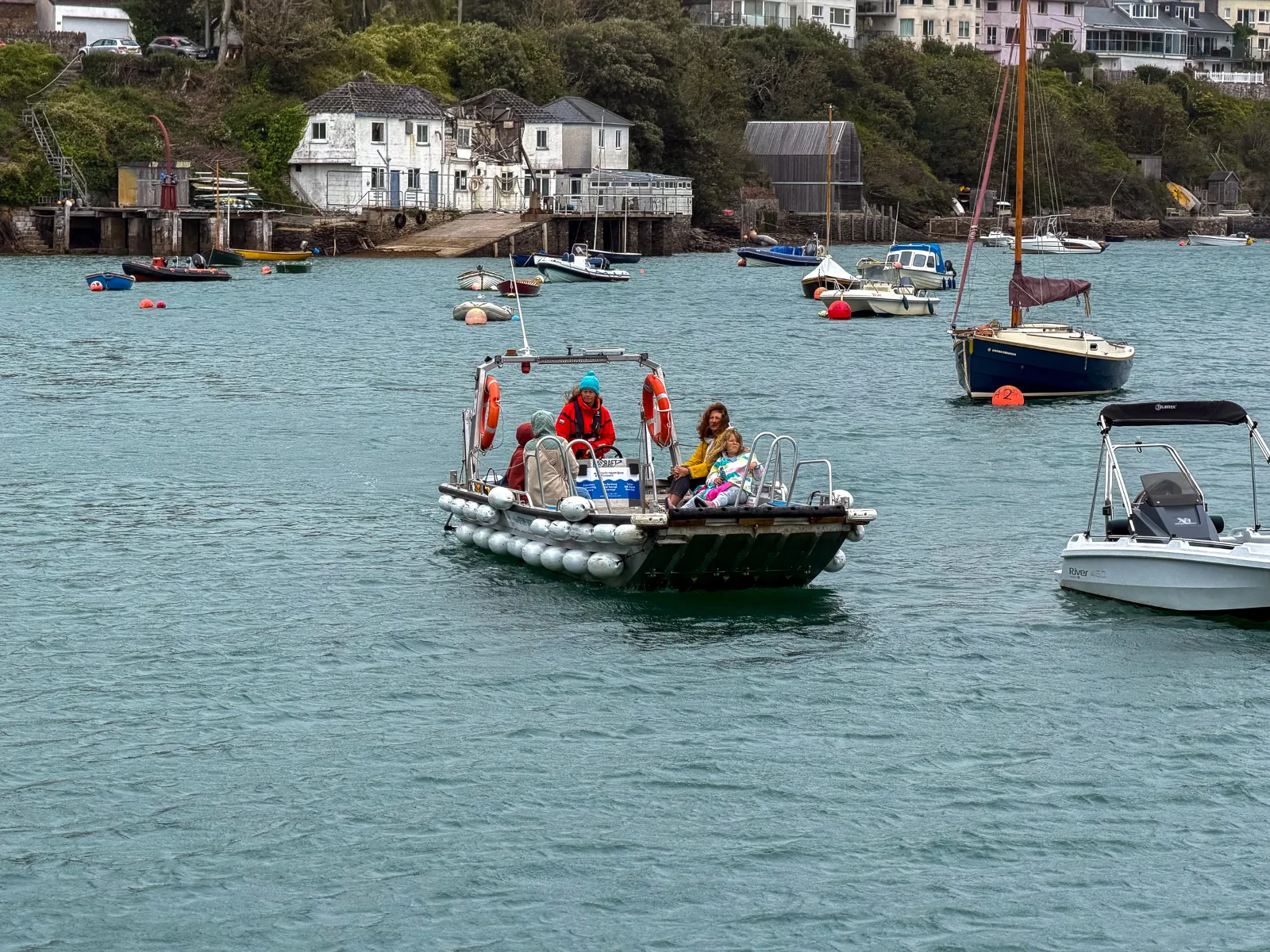 Photo at River Yealm ferry, South Hams