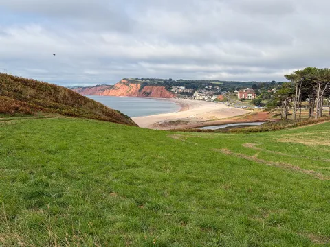 Photo at Ladram Bay