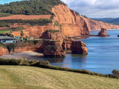 Photo at Ladram Bay