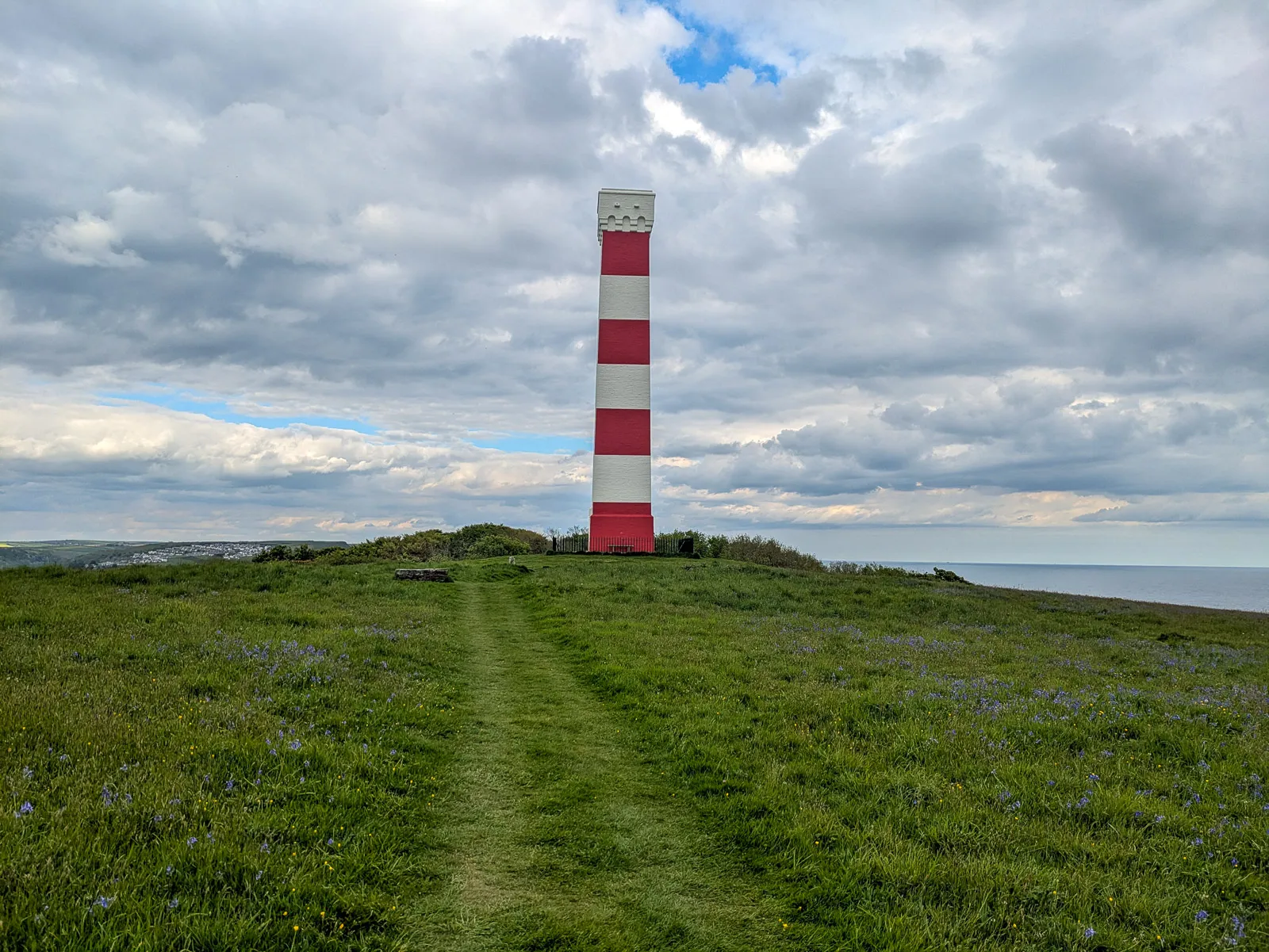 Photo at Gribbin Head, Fowey