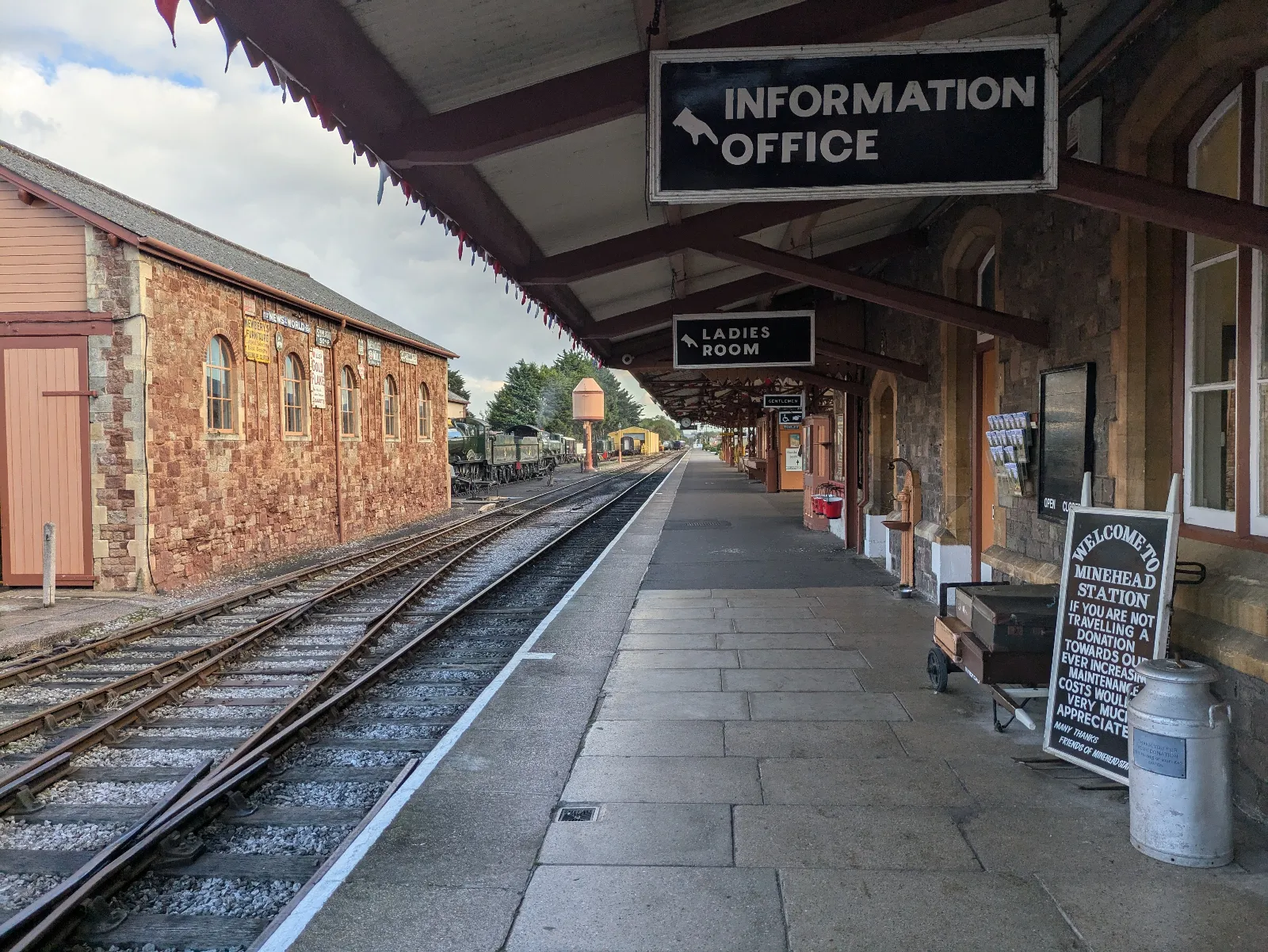 Photo at Minehead station